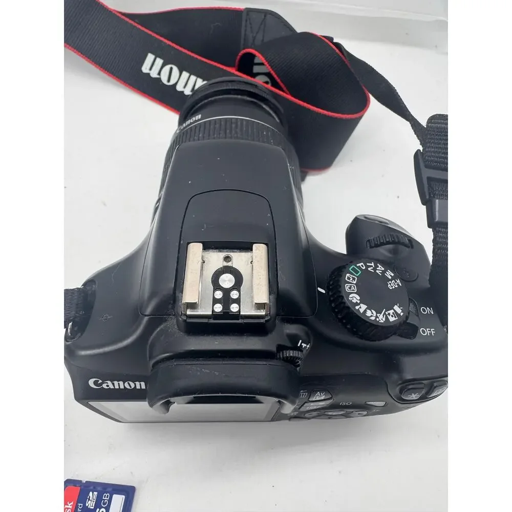 Canon EOS Rebel T3 DS126291 digital camera with new battery & charger